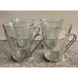 4 IKEA Cappuccino Mugs   #1547